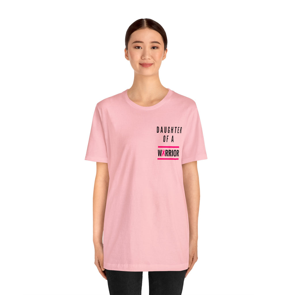 Adult Daughter of a Warrior Breast Cancer Awareness Tee