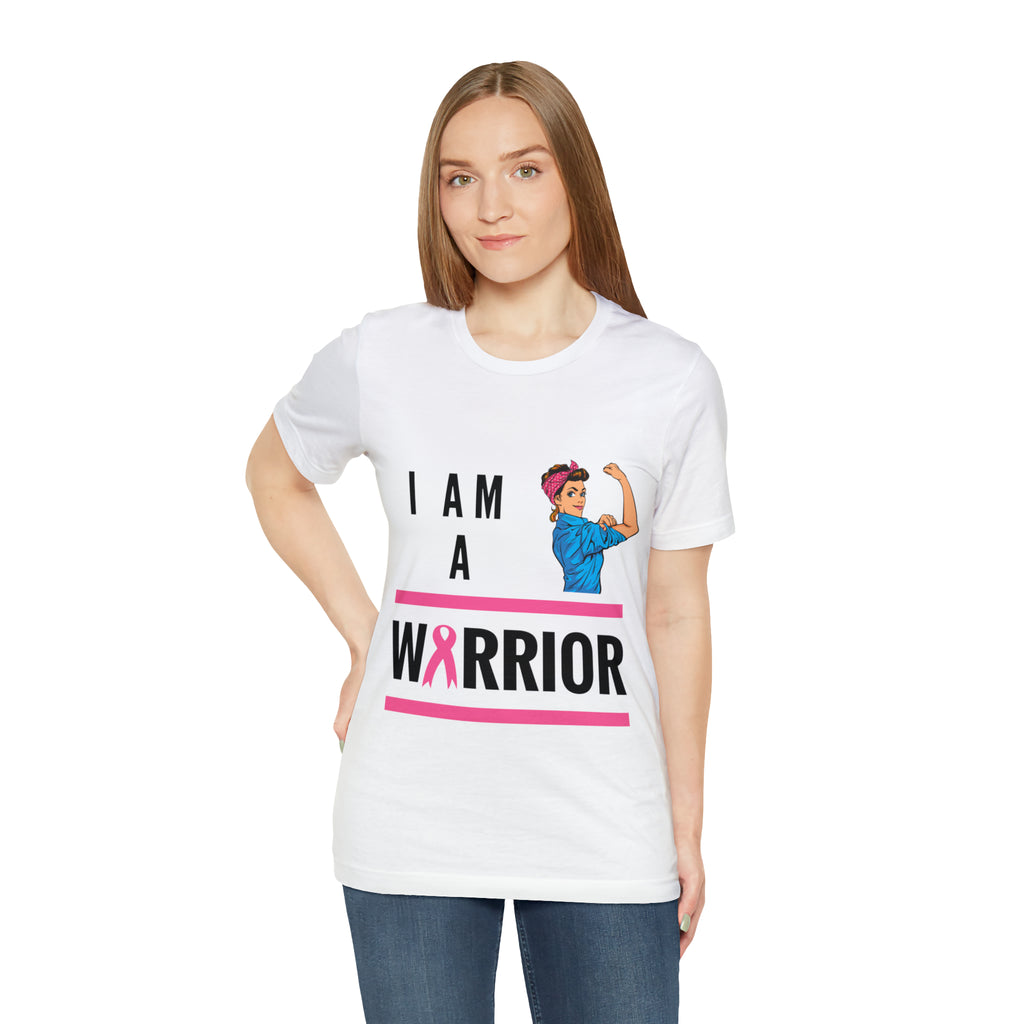 Strong Warrior Adult Breast Cancer Awareness Tee