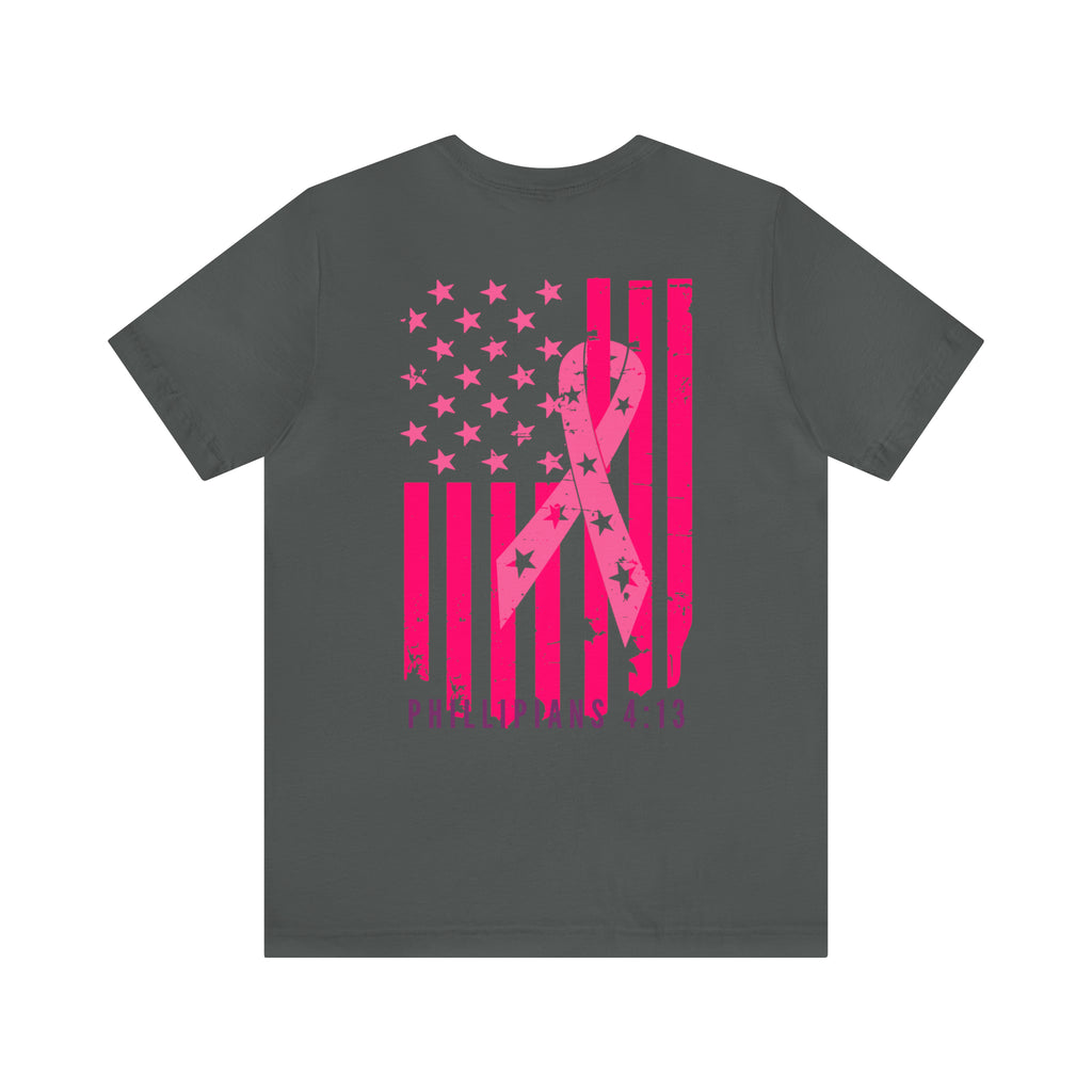Strong Warrior Adult Breast Cancer Awareness Tee