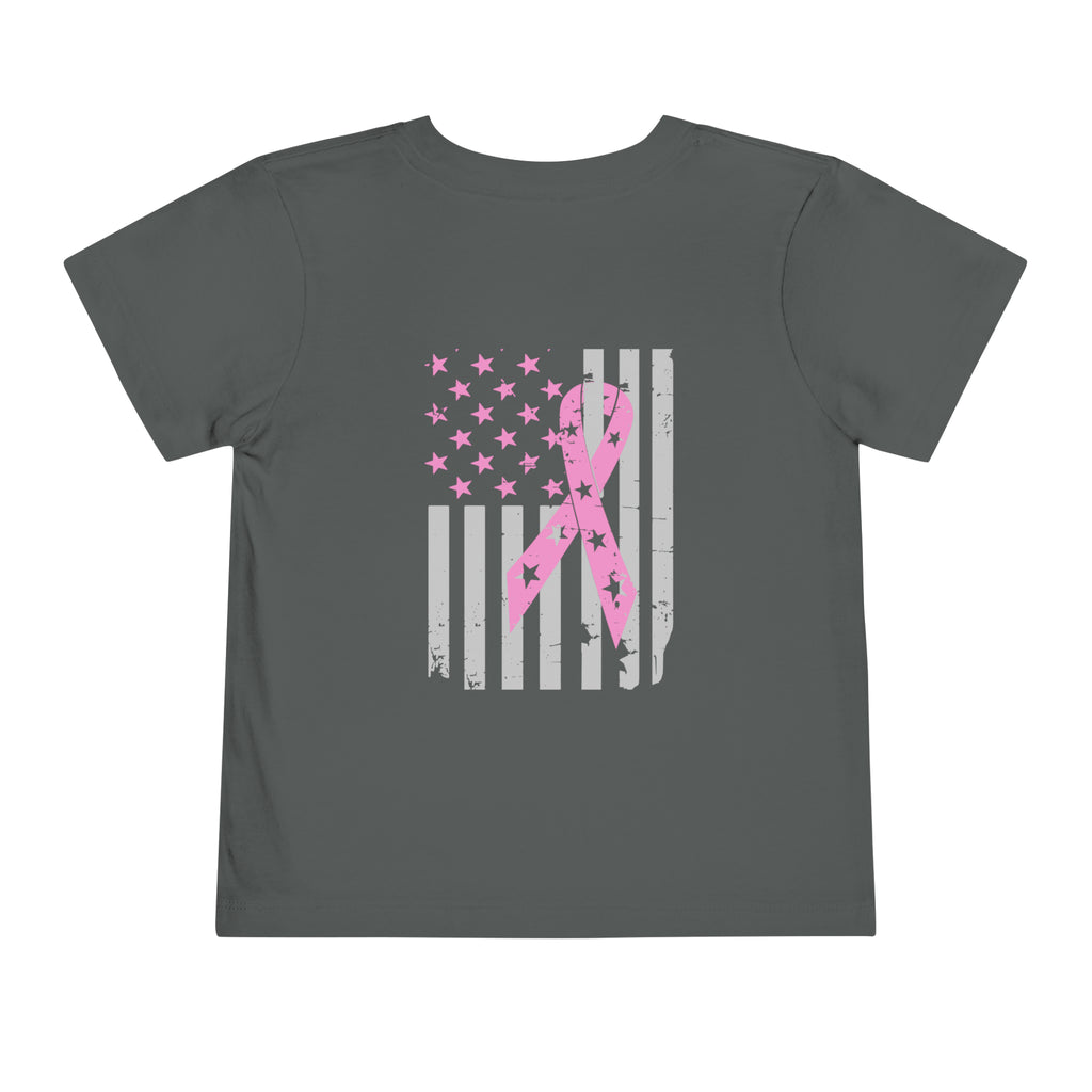 Son of a Warrior Breast Cancer Awareness Toddler Tee