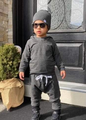 Unisex Baby and Toddler Charcoal Bamboo Joggers