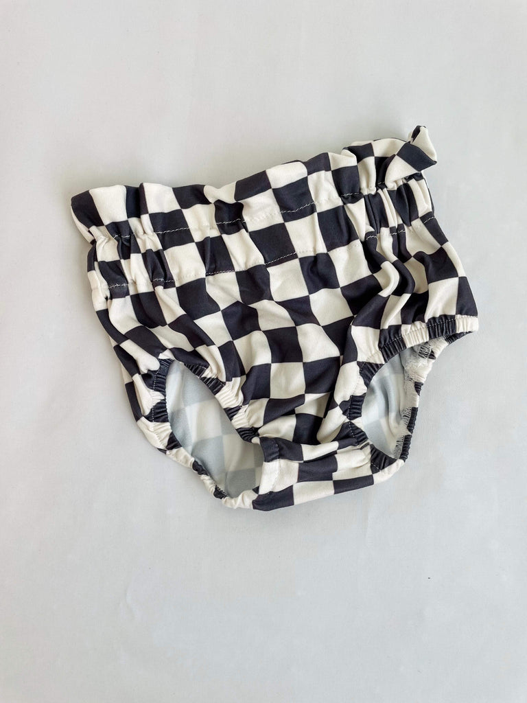 High Waisted Checkered Bummies | Lennon + Sage Co