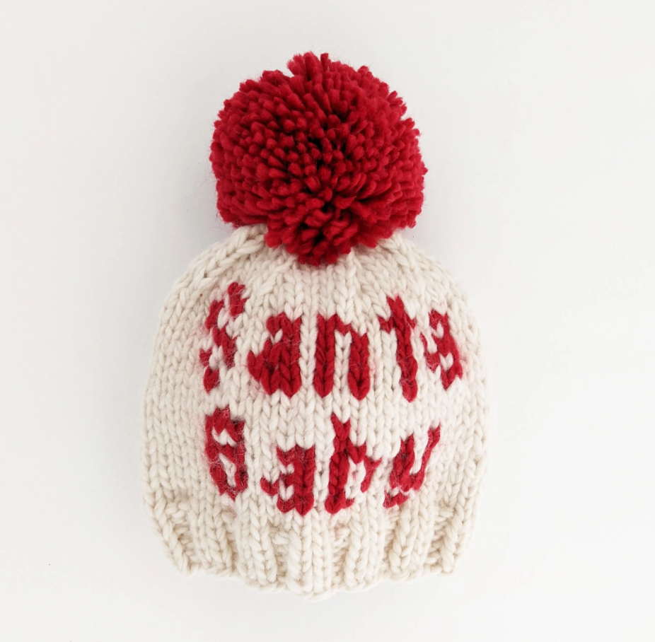 Santa Baby Hand Knit Beanie