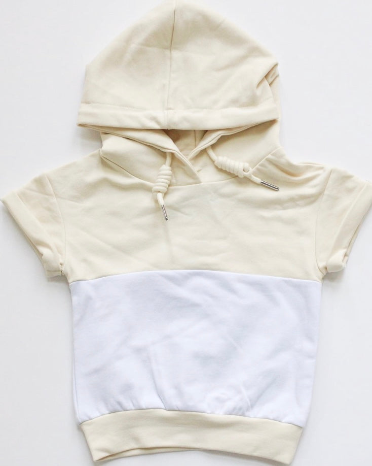 Baby boy toddler boy short sleeve hoodie