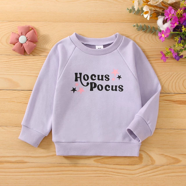 Girl’s Hocus Pocus Crewneck Sweatshirt | Lennon + Sage Co